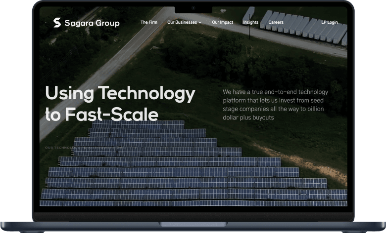 Sagara Group website preview